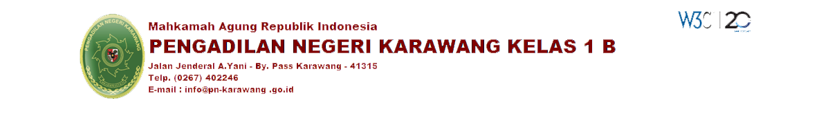 logo pengadilan negeri karawang website ramah difable